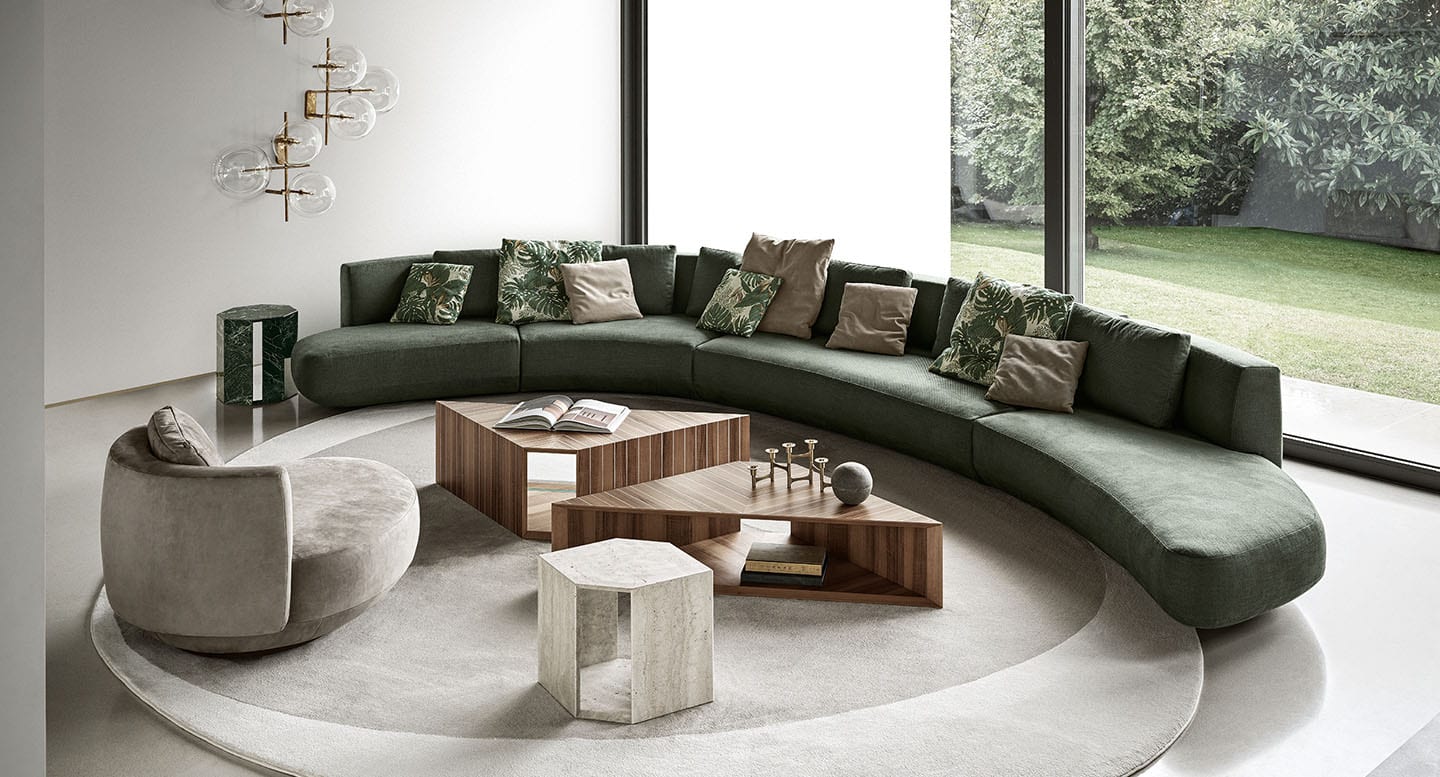 Audrey Sectional by Gallotti&Radice
