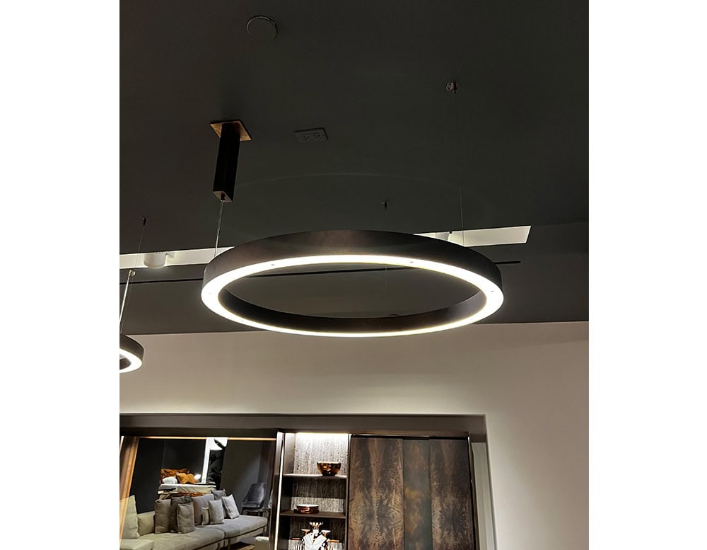 Light Ring Horizontal Suspension Light