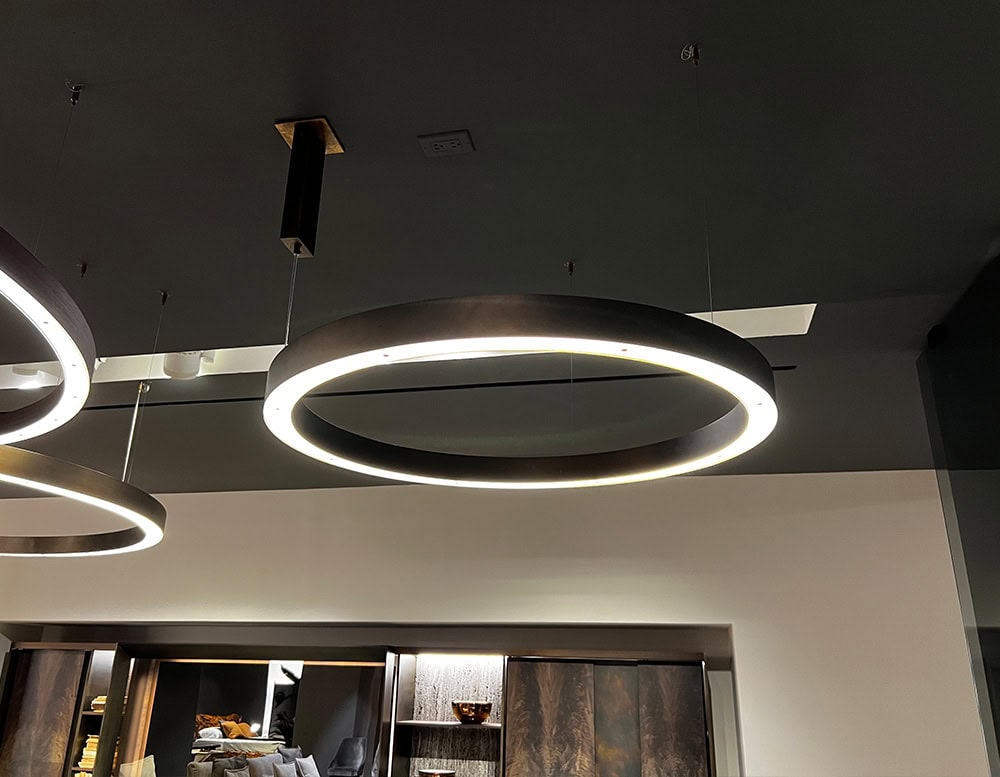 Light Ring Horizontal Suspension Light