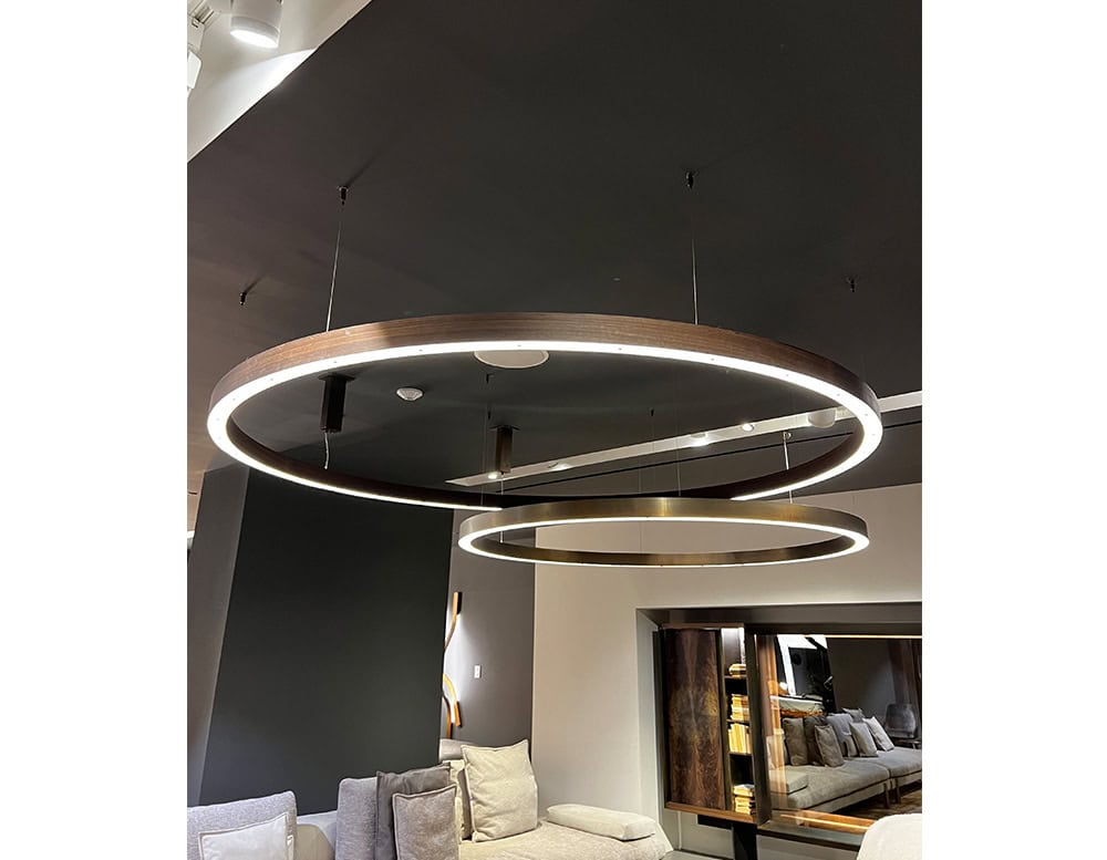 Light Ring Horizontal Suspension Light